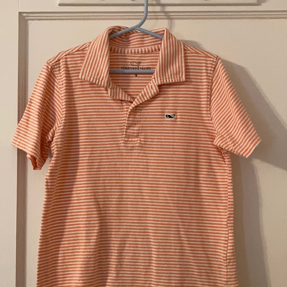 boys vineyard vines polo shirt
